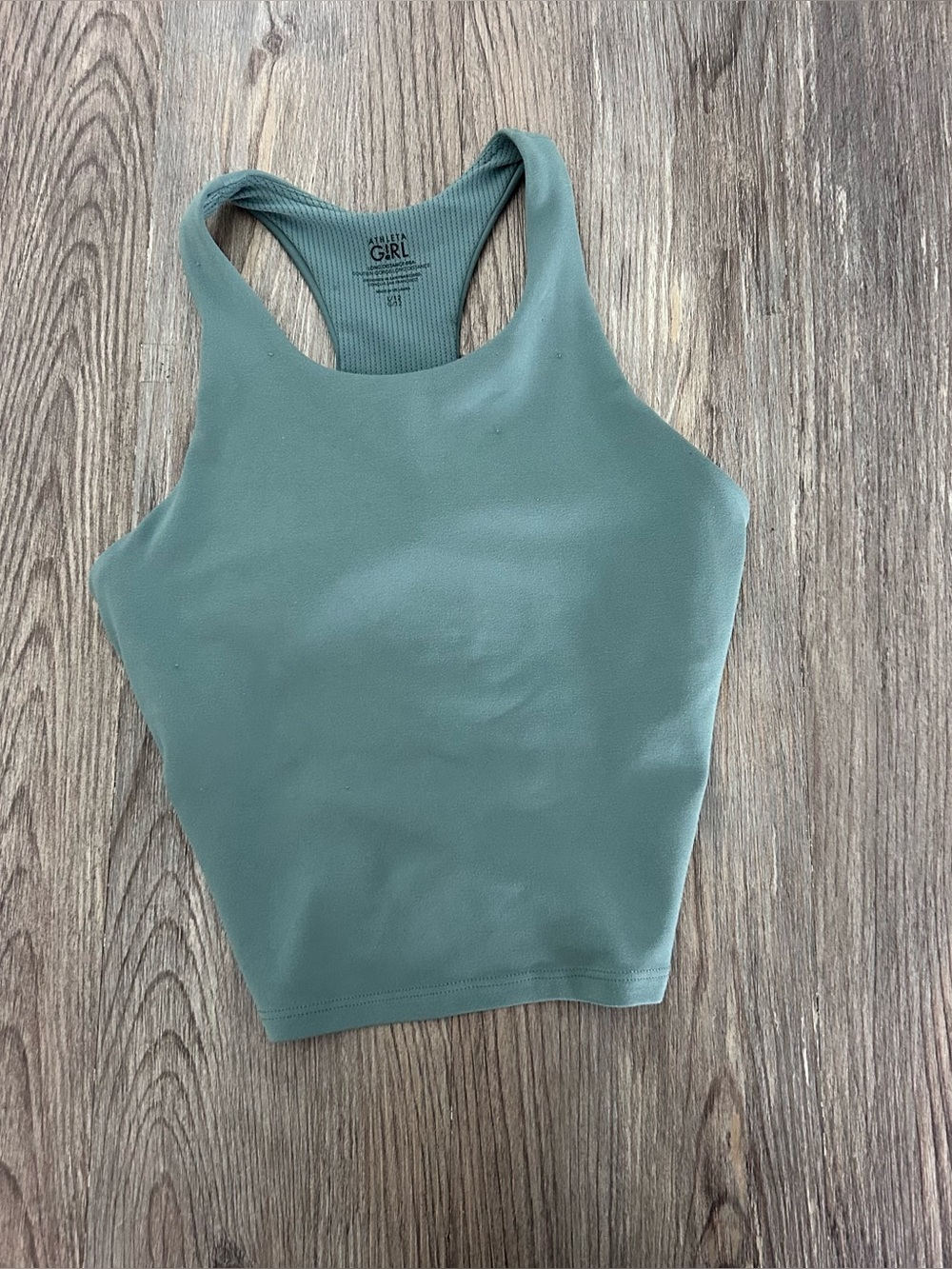 Athleta Girl Long distance Bra Tank top size 12